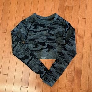 Gymshark DUPE Camo Crop Top